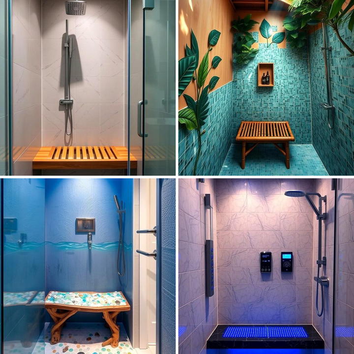 21 Walk-In Shower Ideas With Bench for Spa-Like Comfort