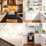 21 White and Gold Kitchen Ideas for Timeless Elegance