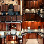 25 Brown Kitchen Cabinets With Black Countertops