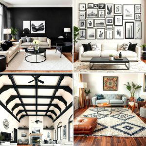 25 Cream and Black Living Room Ideas for Elegance