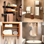 25 Creative Bathroom Towel Rack Ideas for Your Space