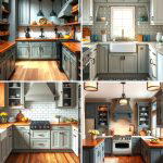 25 Farmhouse Kitchen with Gray Cabinets Ideas
