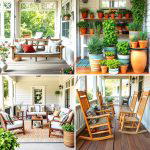 25 Farmhouse Porch Ideas for a Cozy Outdoor Retreat