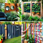 25 Fence Art Ideas to Add Personality to Your Yard