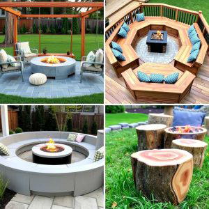 25 Fire Pit Seating Ideas to Enhance Your Outdoor Space