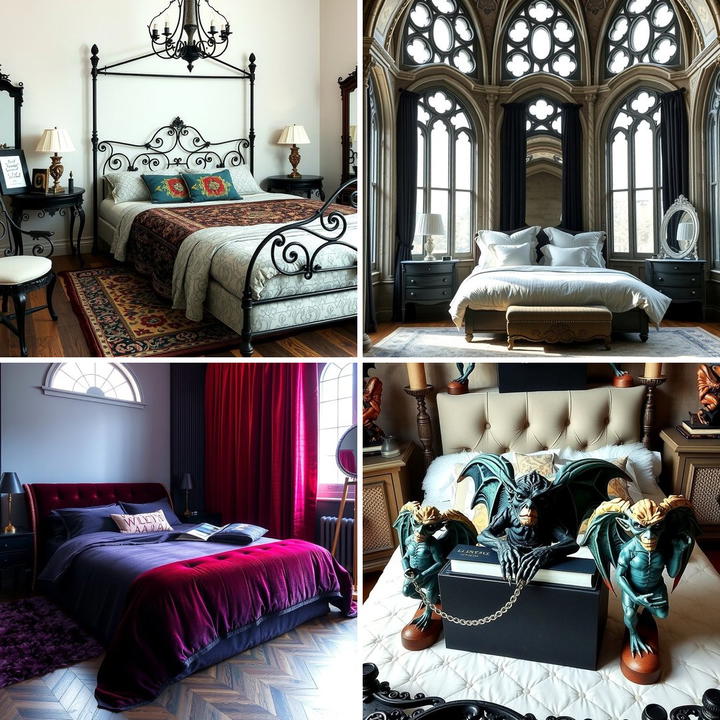 25 Gothic Bedroom Ideas for a Dark and Romantic Retreat