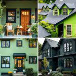 25 Green House Exterior With Black Trim Ideas