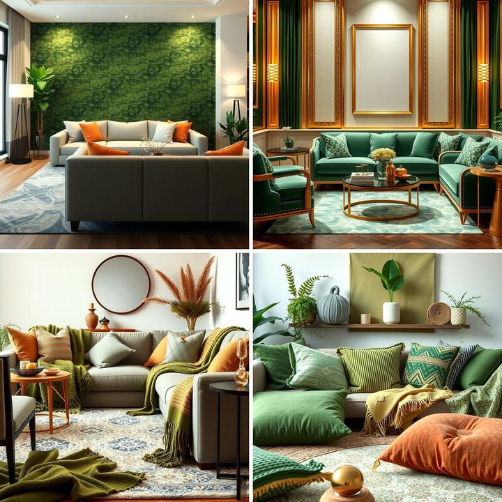 21 Sage Green Living Room Schemes for Calming Interior Designs