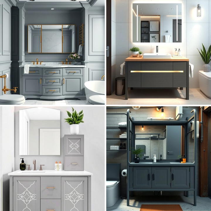 20 Green and Grey Bathroom Ideas for a Modern Look