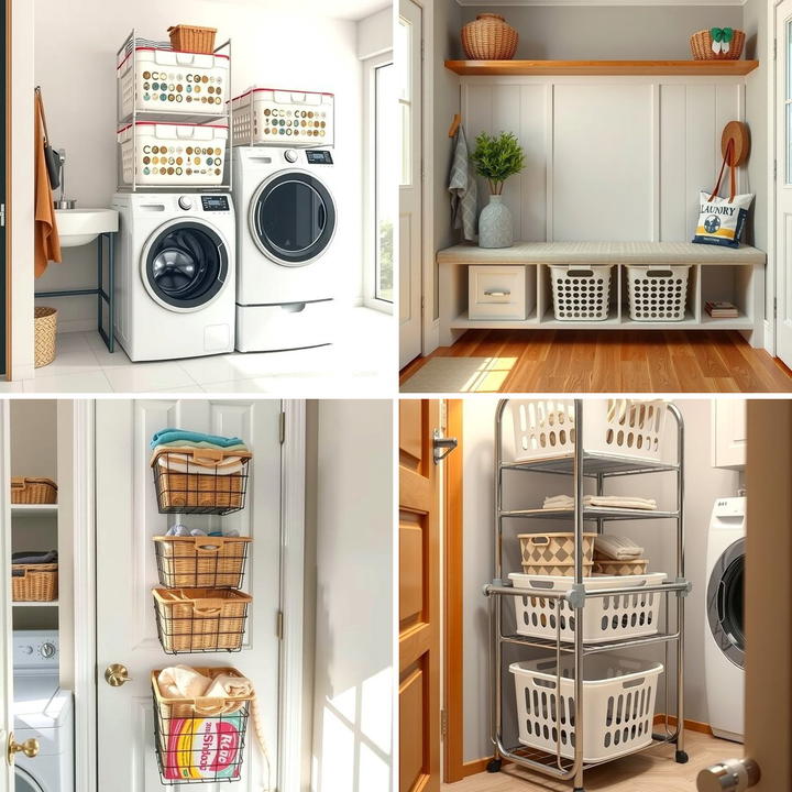 25 Laundry Basket Storage Ideas for a Tidy Home