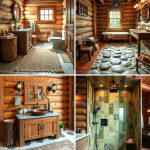 25 Log Cabin Bathroom Ideas for a Rustic and Relaxing Retreat