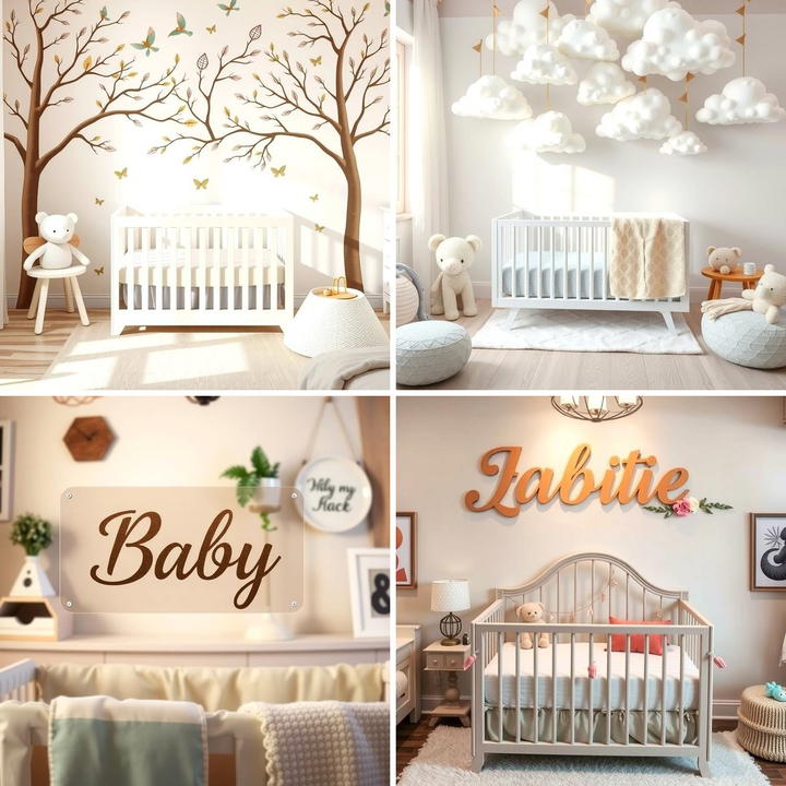 25 Nursery Wall Decor Ideas to Create a Cozy and Cute Space