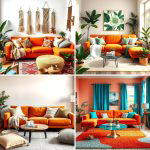 25 Orange Couch Living Room Ideas for a Vibrant Space