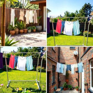 25 Outdoor Clothesline Ideas for Efficient Drying