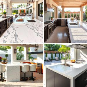 25 Outdoor Kitchen Countertop Ideas for Functionality