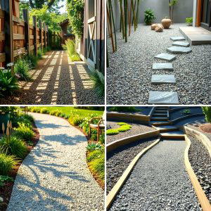 25 Pea Gravel Walkway Ideas for a Charming Garden Path