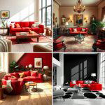 25 Red Couch Living Room Ideas to Make a Statement