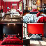 25 Red and Black Bedroom Ideas for a Dramatic Look