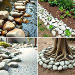 25 River Rock Edging Ideas for Your Garden
