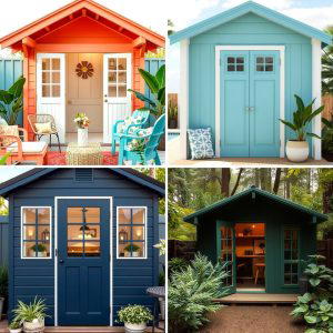 25 Shed Color Ideas to Brighten Your Outdoor Space