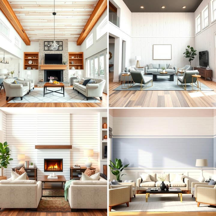 25 Shiplap Living Room Ideas for a Rustic Charm