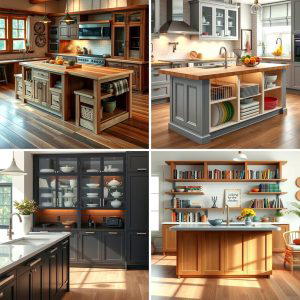 25 Smart Kitchen Island Storage Ideas for Organized Kitchens