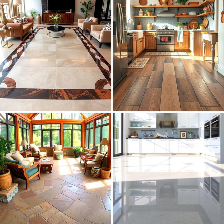 25 Stained Concrete Floors for a Unique Look