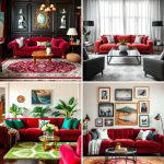 25 Stunning Burgundy Sofa Ideas for Your Living Room