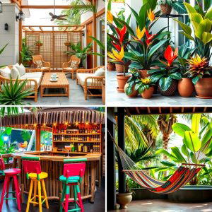 25 Tropical Patio Ideas for a Relaxing Outdoor Oasis