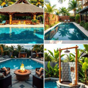 25 Tropical Pool Landscaping Ideas for a Resort Feel