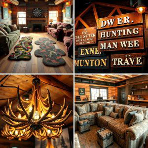25 Unique Hunting Man Cave Ideas for Your Space
