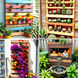 25 Vertical Pallet Garden Ideas for Urban Spaces