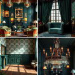 25 Victorian Dark Green Living Room Ideas for Drama