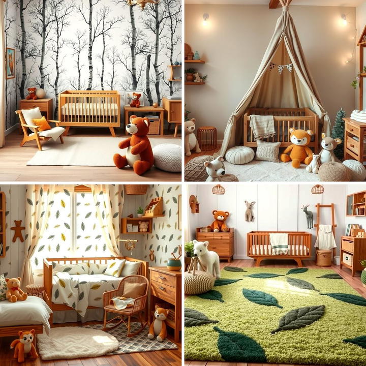 25 Woodland Nursery Ideas for a Nature-Inspired Room