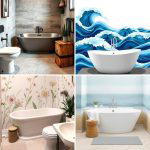 30 Bathroom Mural Ideas for Bold and Artistic Wall Designs