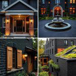 30 Black Brick House Exteriors for Bold Curb Appeal