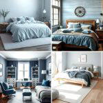 30 Calming Blue and Grey Bedroom Ideas for Relaxing Retreats
