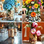 30 Charming Mason Jar Centerpiece Ideas for Every Season