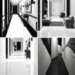 30 Chic Black and White Hallway Ideas for Timeless Elegance