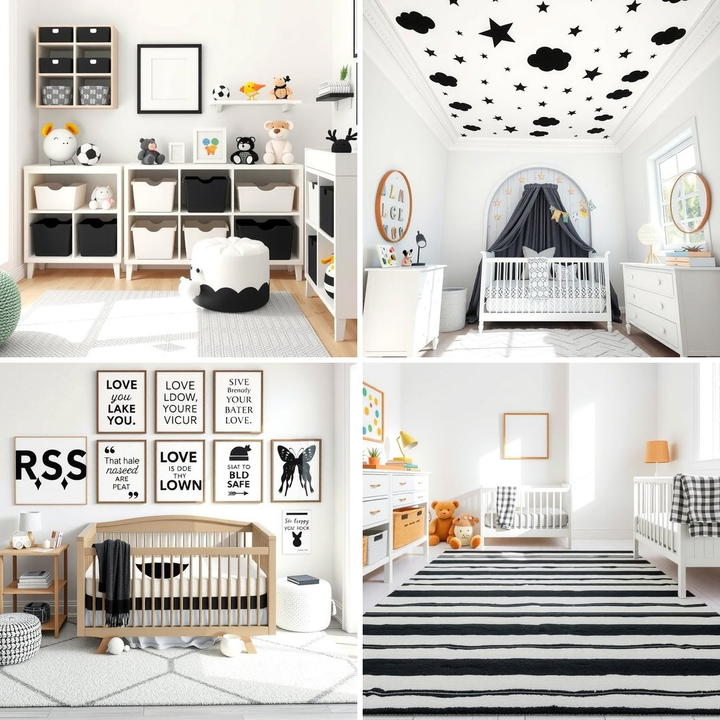 25 Black Nursery Ideas for Modern Baby Rooms