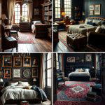 30 Dark Academia Bedroom Designs for a Scholarly Aesthetic