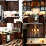 30 Dark Wood Kitchen Cabinet Designs for Classic Style