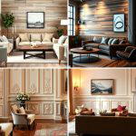 30 Elegant Living Room Wainscoting Ideas for Modern Homes
