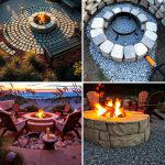 30 Elegant Stone Fire Pit Ideas for Backyard Entertaining