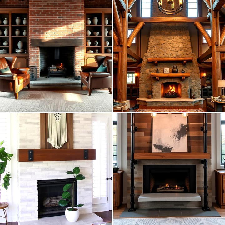 30 Farmhouse Fireplace Ideas for Cozy Living Spaces