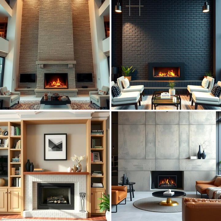 25 Fireplace Accent Wall Ideas for a Stunning Focal Point