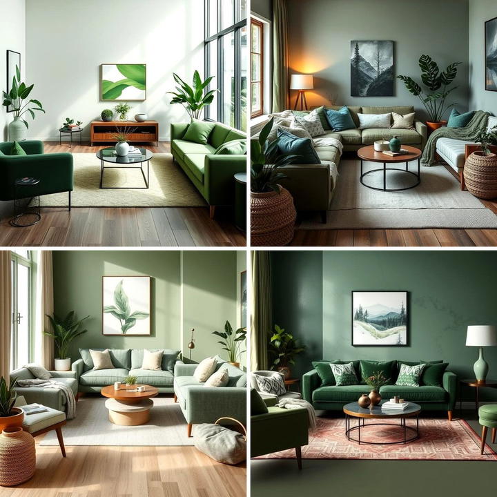 30 Forest Green Living Room Ideas for Nature-Inspired Interiors