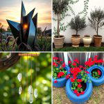 30 Garden Art Ideas to Personalize Your Outdoor Space