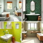 30 Green Bathroom Tile Design Ideas for a Refreshing Oasis