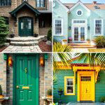 30 Green Brick Exterior Home Design Ideas for Modern Houses